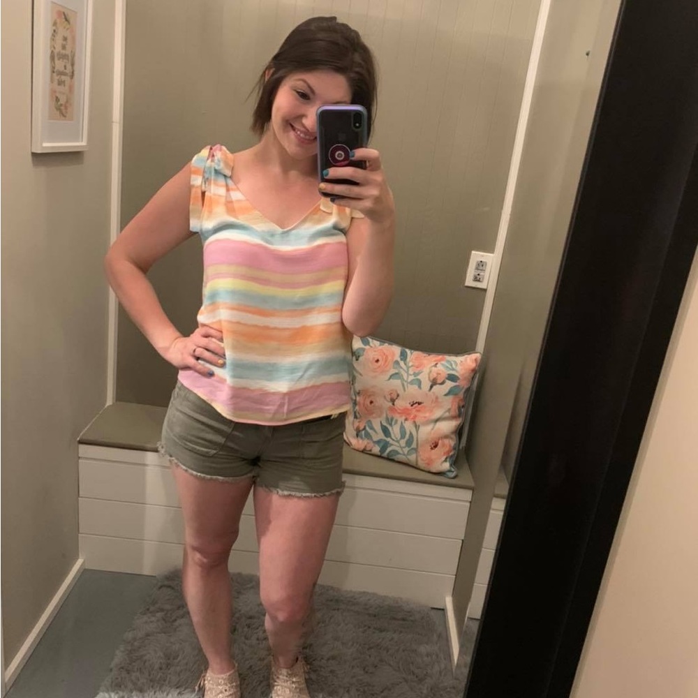 Everly Shoulder Tie Top